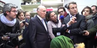 Emmanuel Macron visit Amel’s center in Ain El Rammaneh