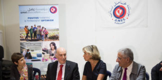 French Delegation visits Amel’s center in Haret Hreik