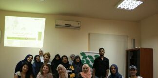 Amel team celebrating the Global Dignity Day