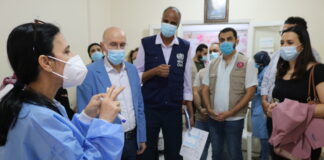 WHO representative in Lebanon visits Amel to strengthen cooperation