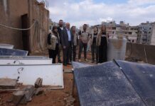 Mohanna Tours Amel’s Damaged Centers in Beirut’s Southern Suburbs in the Presence of a French Delegation