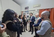 Belgian Foreign Minister in the Heart of Beirut in Solidarity with the People During a Field Visit to Amel