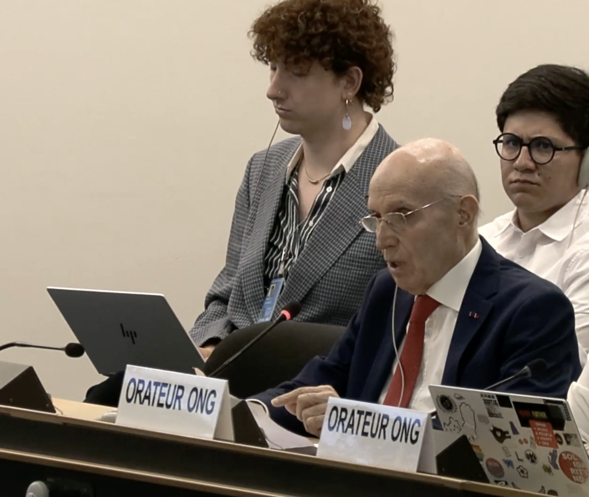 Mohanna Delivers a Statement at the United Nations Human Rights Council