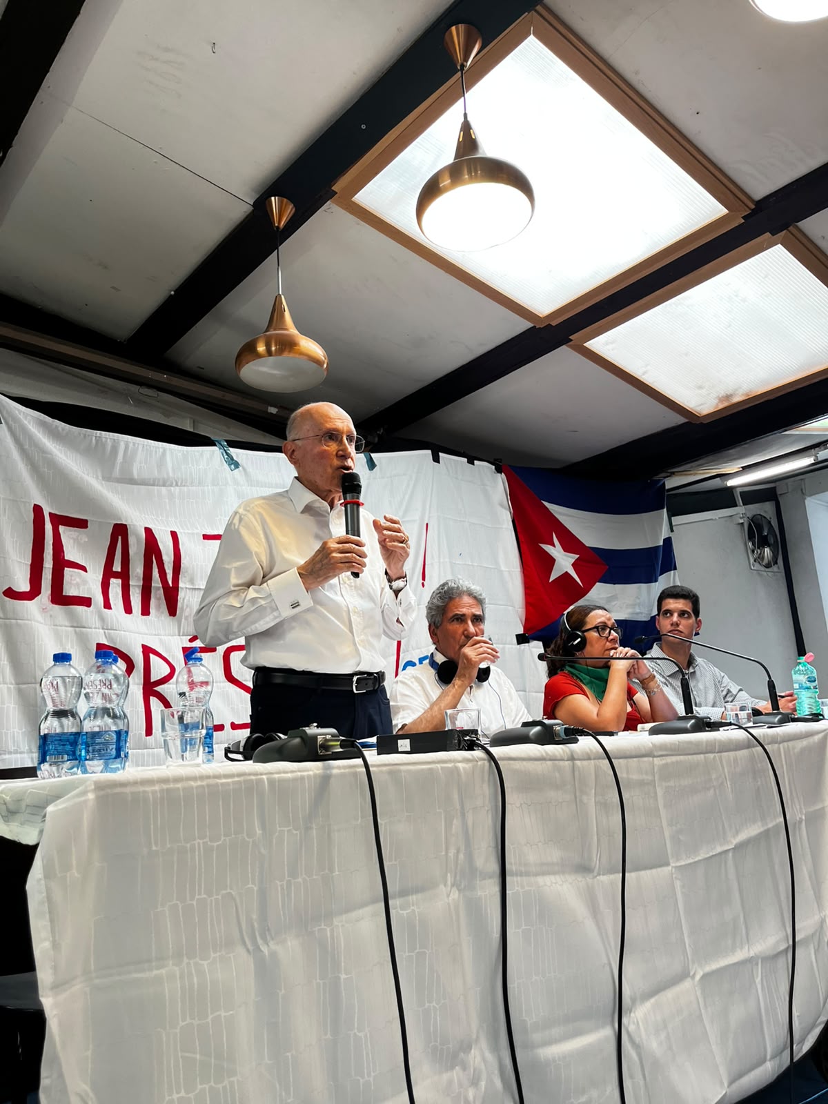 Mohanna Delivers His Speech at the Third World Forum