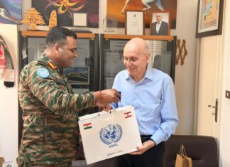 Indian UNIFIL Contingent Delegation Visits Amel to Strengthen Cooperation in South Lebanon