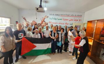 Delegation from the “Never Forget Sabra and Shatila and the Right of Return” Committee Visits Amel Association International in Haret Hreik